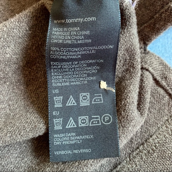 Tommy Hilfiger Polo Shirt sizeL/G grey - Picture 5 of 12